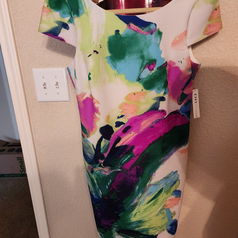 Muti colored dress by Donna Rico size 6